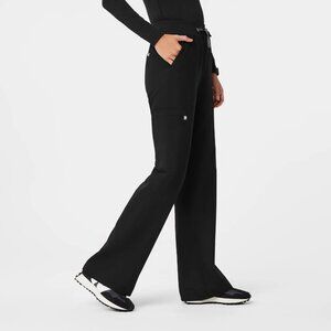 Figs Women's Black Wide-Leg Pants